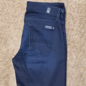 7 For All Mankind dark wash denim
